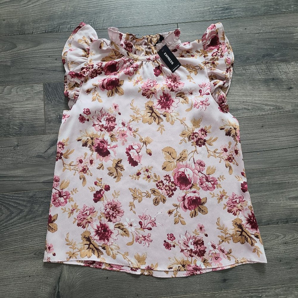 Floral Pink Blouse